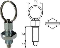 Element ustalajcy - z piercieniem